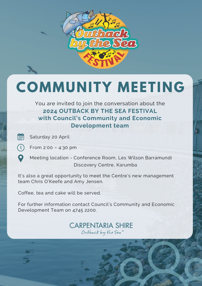 Community Meeting Poster